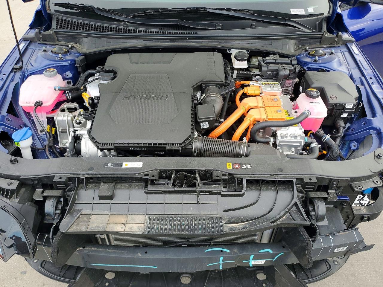 2025 HYUNDAI ELANTRA BLUE photo 11