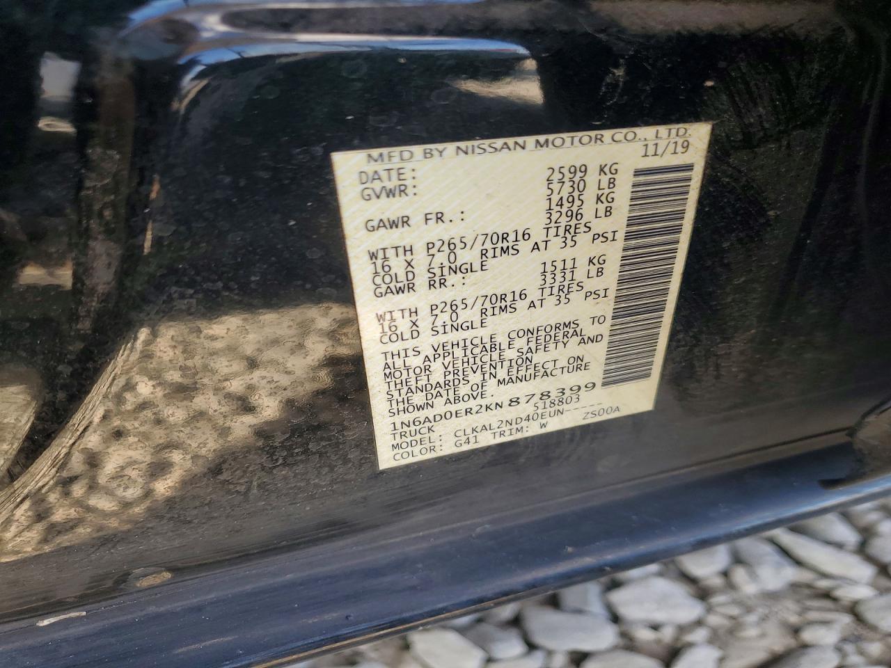 2019 NISSAN FRONTIER S photo 13