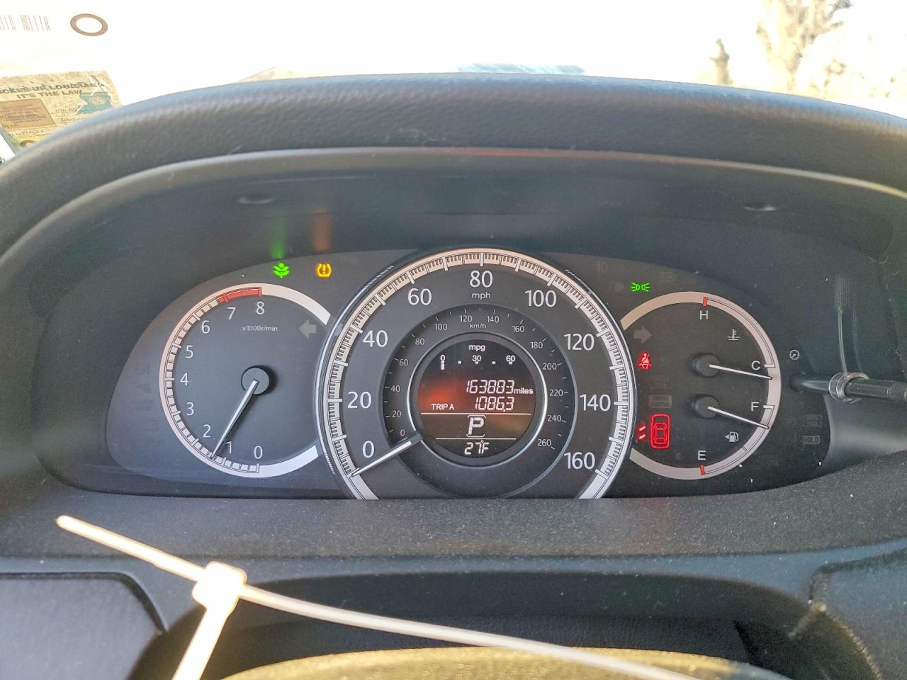 2014 HONDA ACCORD EXL photo 9