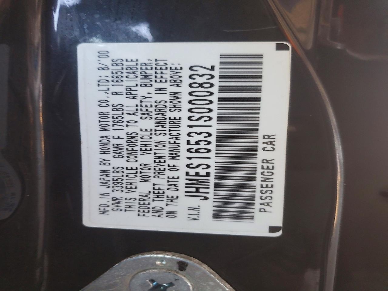 2001 HONDA CIVIC LX photo 23