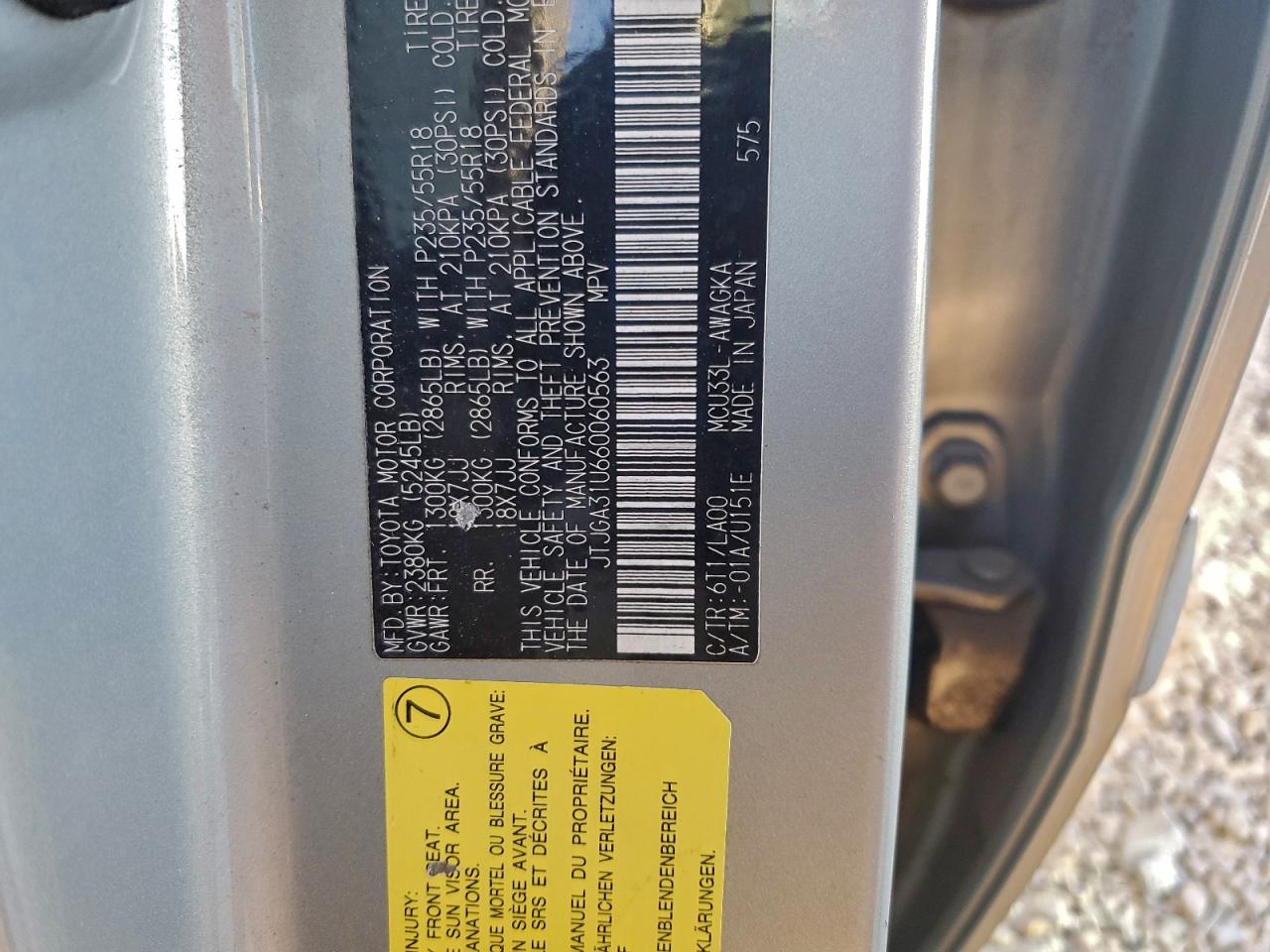 2006 LEXUS RX 330 photo 25