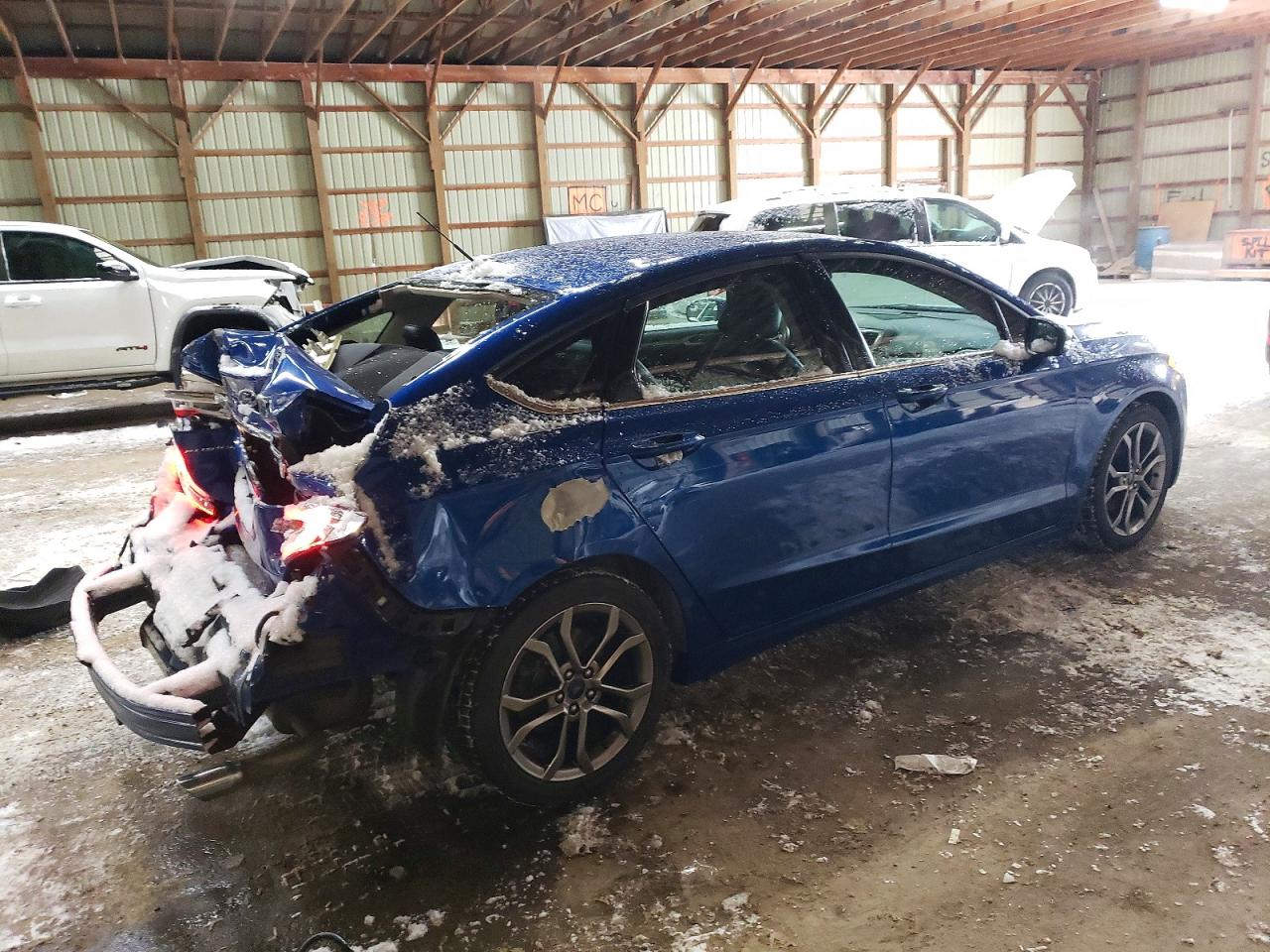 2017 FORD FUSION SE photo 3