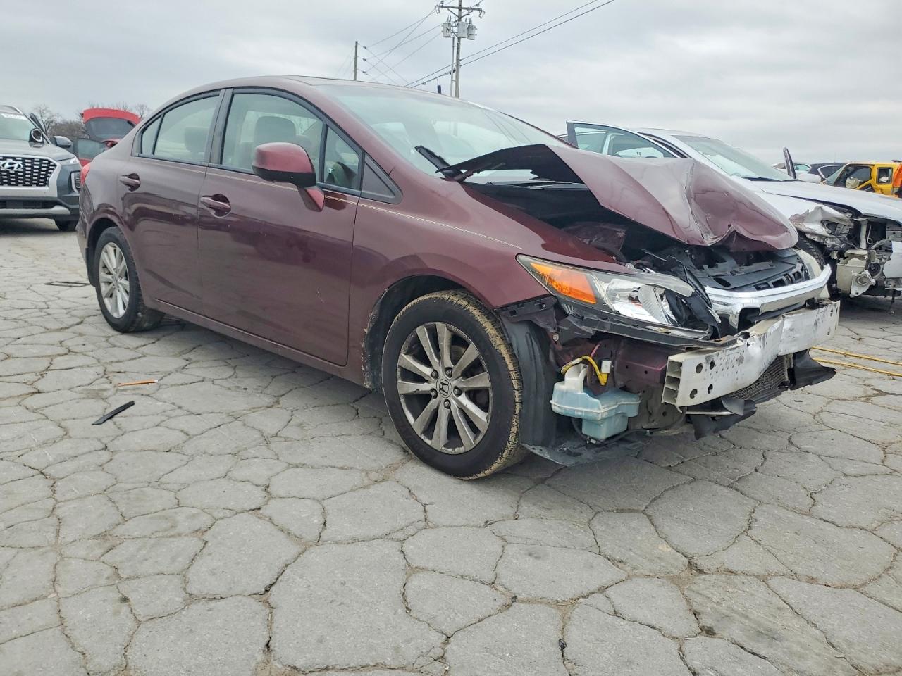 2012 HONDA CIVIC EX photo 4