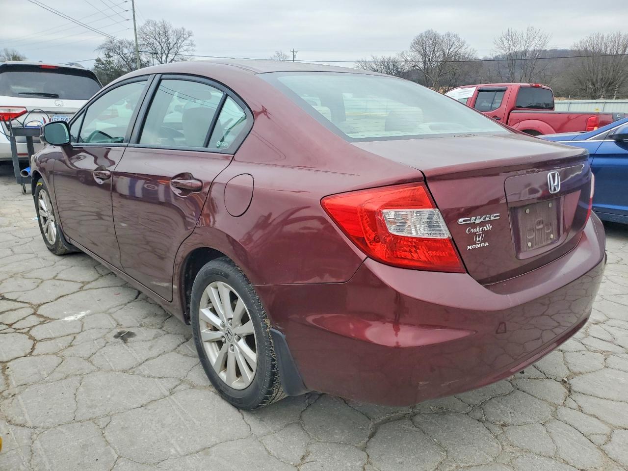 2012 HONDA CIVIC EX photo 2