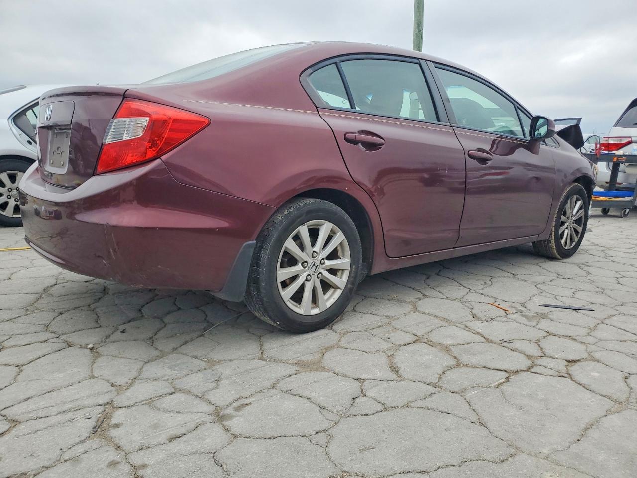 2012 HONDA CIVIC EX photo 3