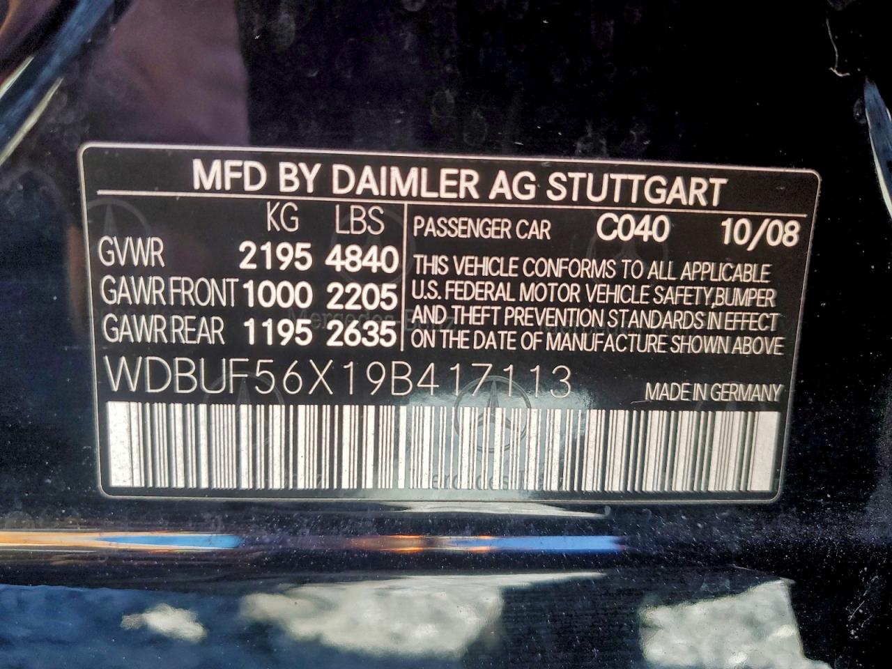 2009 MERCEDES-BENZ E 350 photo 34