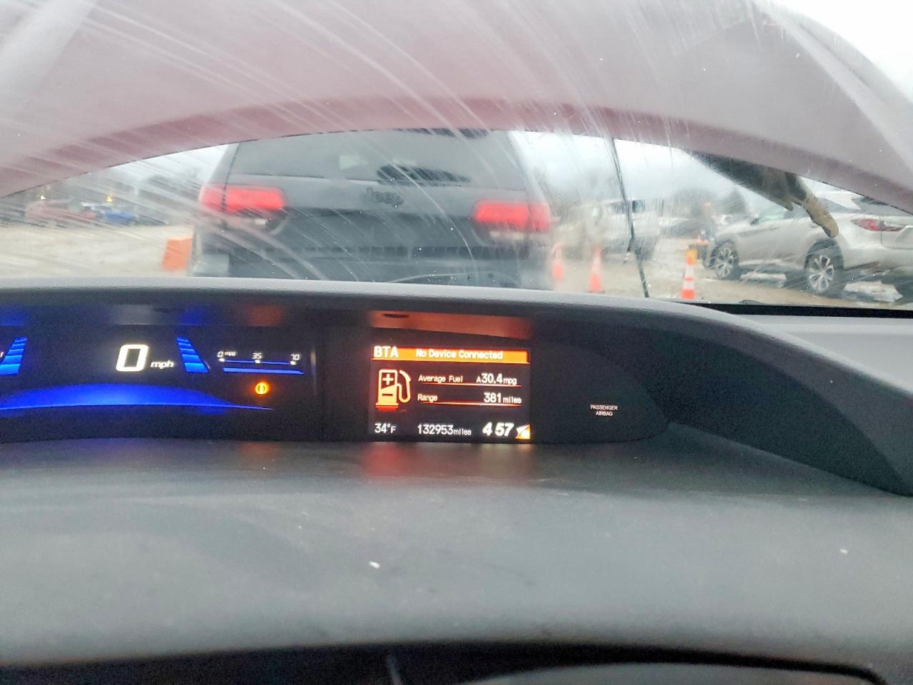 2014 HONDA CIVIC EXL photo 9