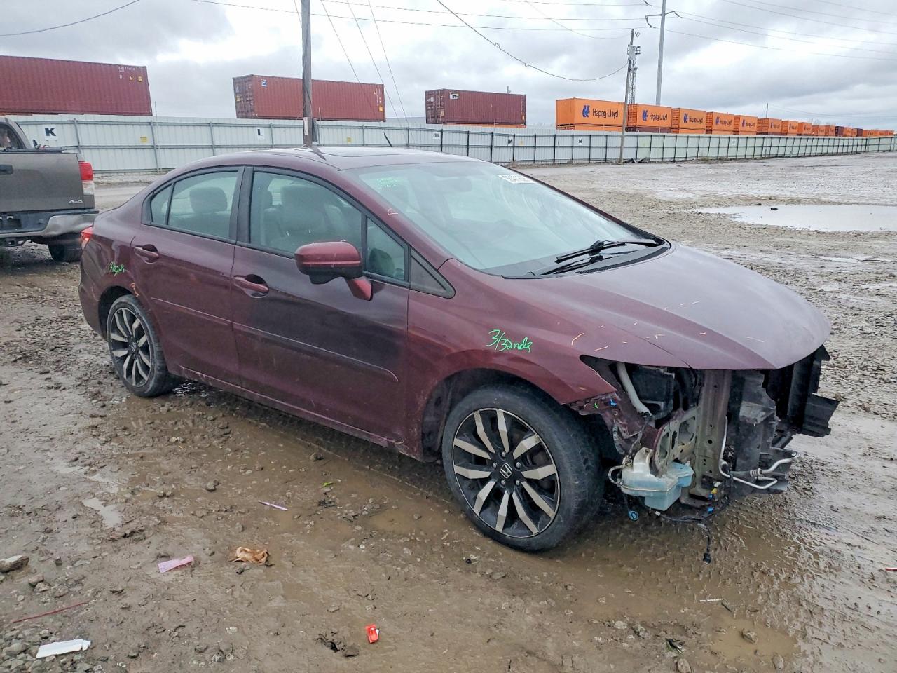 2014 HONDA CIVIC EXL photo 4