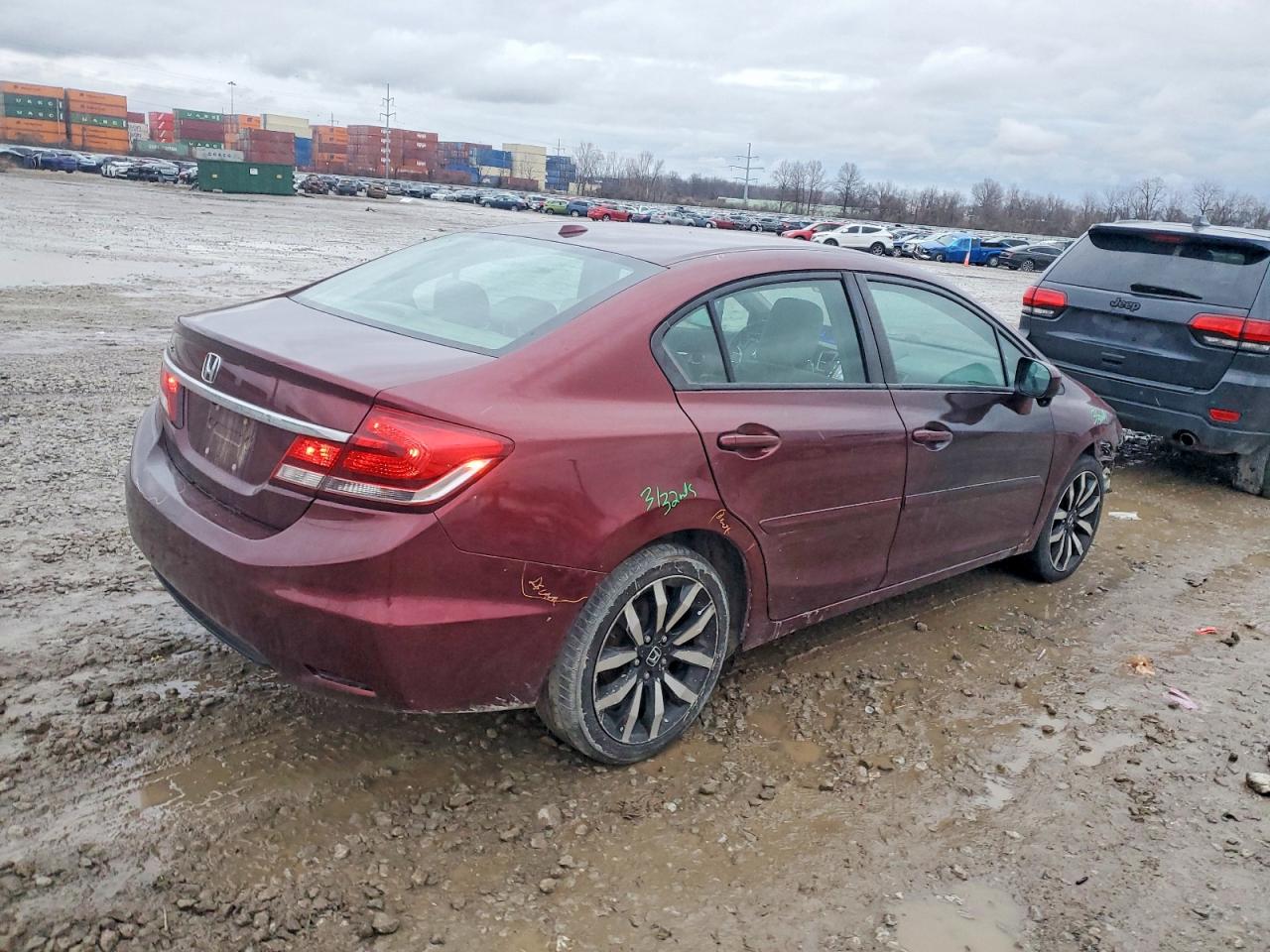 2014 HONDA CIVIC EXL photo 3
