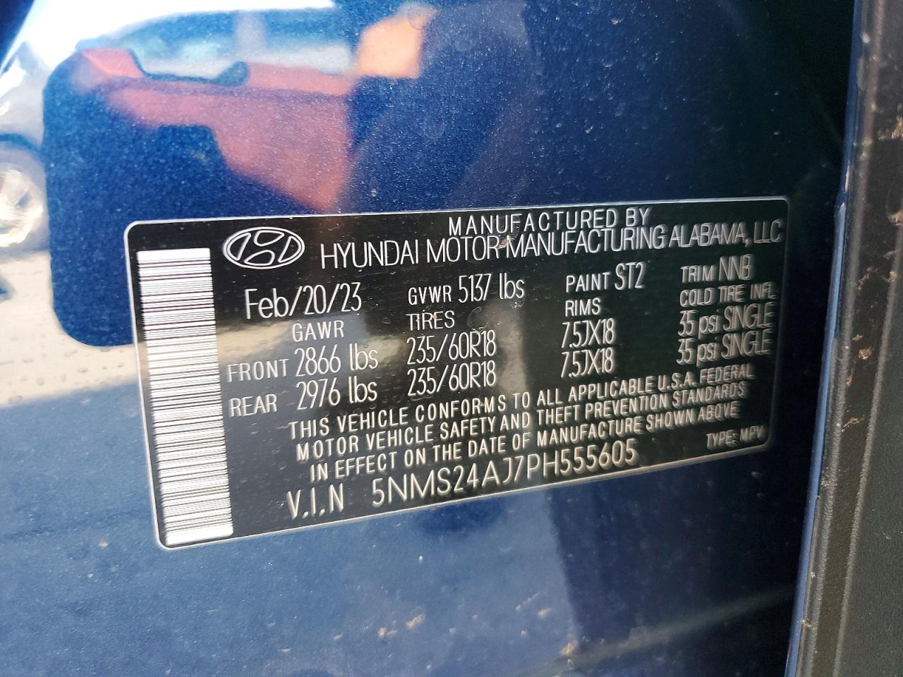 2023 HYUNDAI SANTA FE SEL photo 13