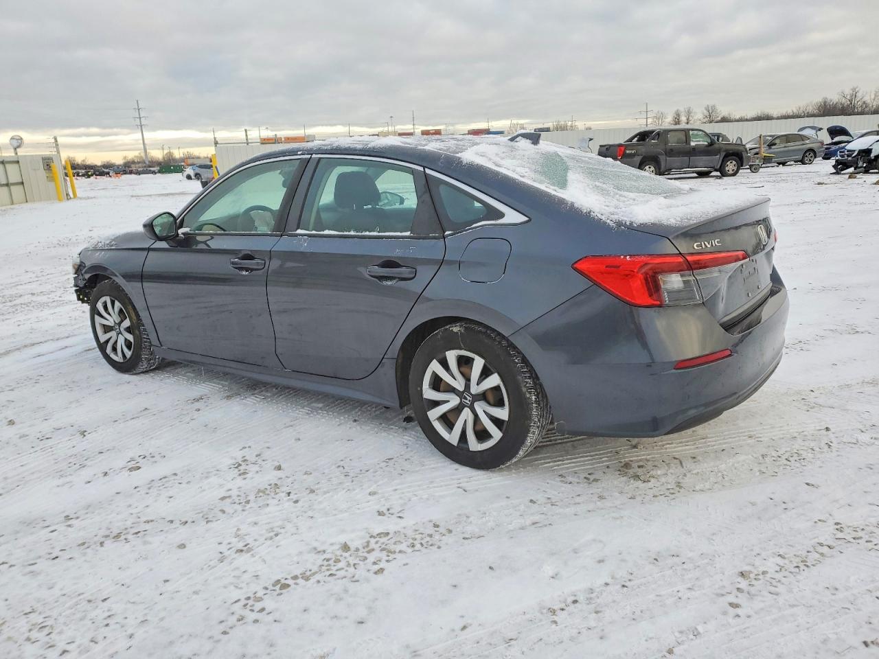 2022 HONDA CIVIC LX photo 2