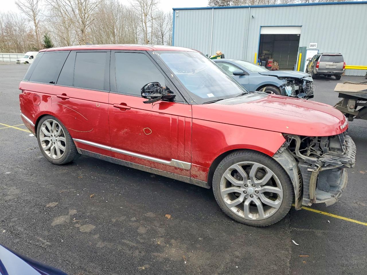 2017 LAND ROVER RANGE ROVER HSE photo 4