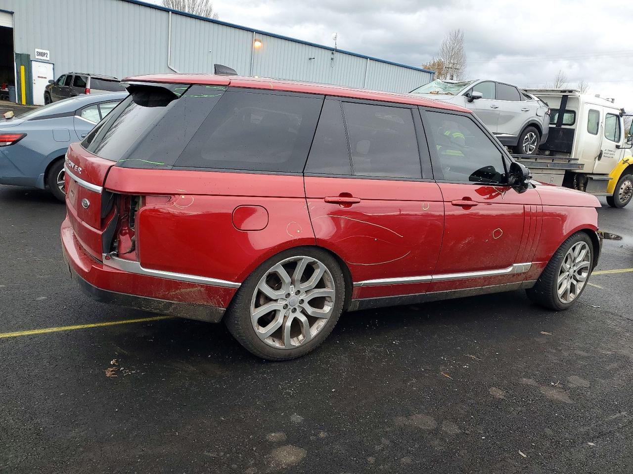2017 LAND ROVER RANGE ROVER HSE photo 3
