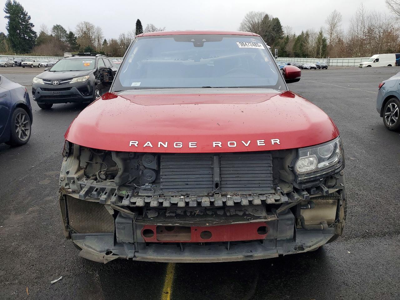 2017 LAND ROVER RANGE ROVER HSE photo 5