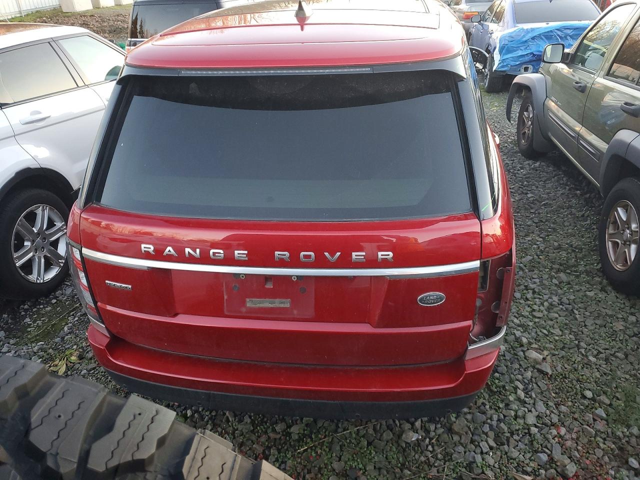 2017 LAND ROVER RANGE ROVER HSE photo 6