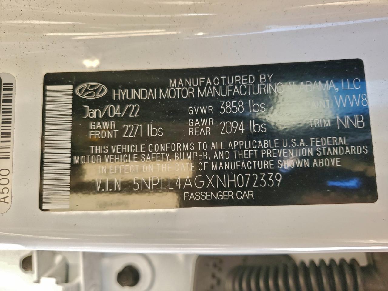 2022 HYUNDAI ELANTRA SE photo 12