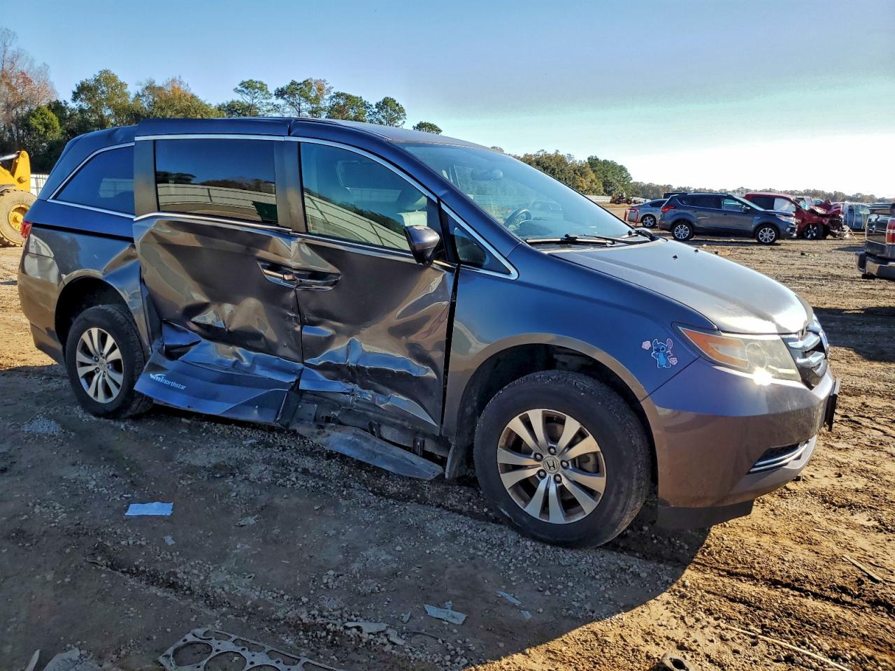 2014 HONDA ODYSSEY EX photo 4