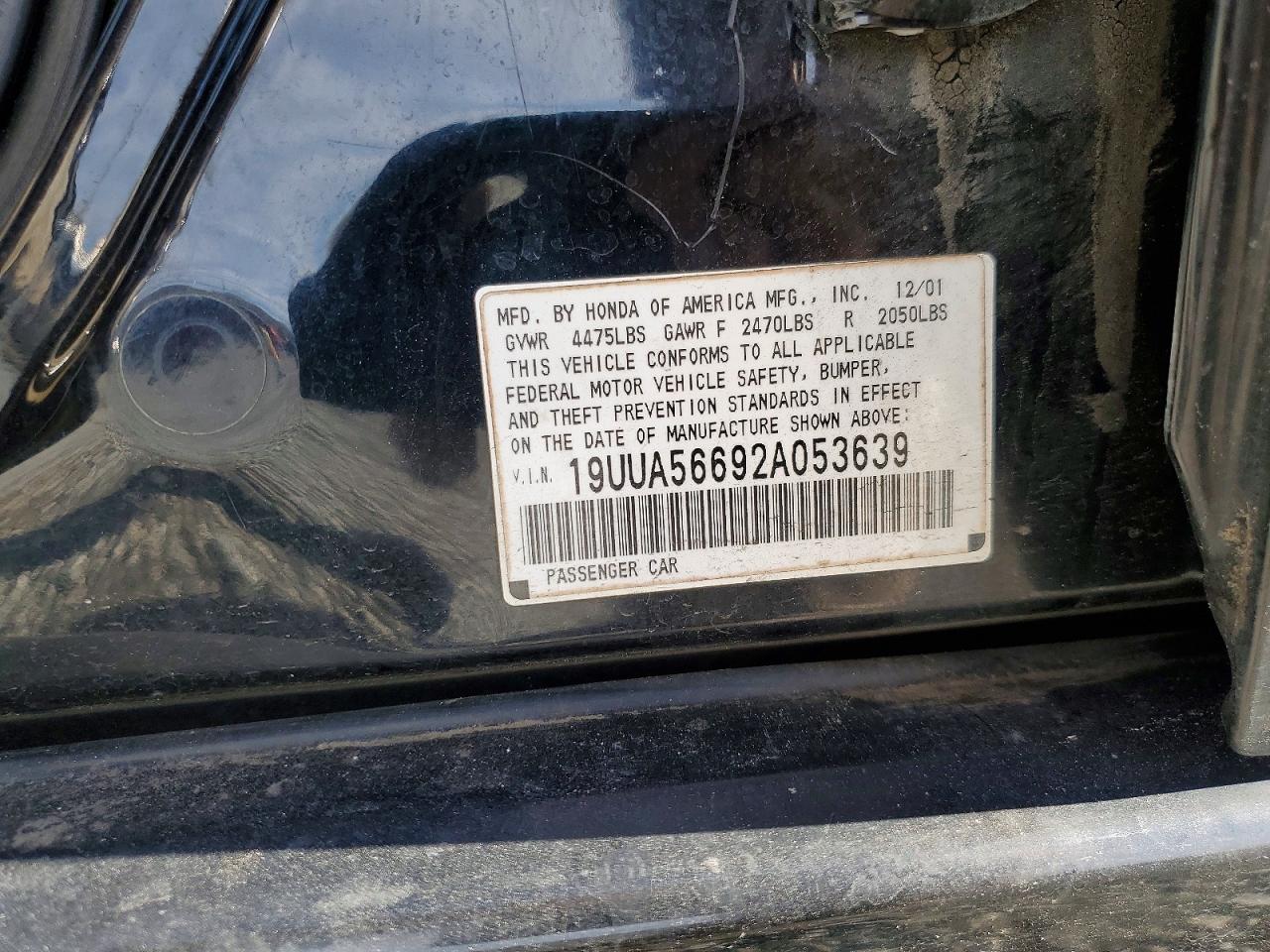 2002 ACURA 3.2TL photo 34