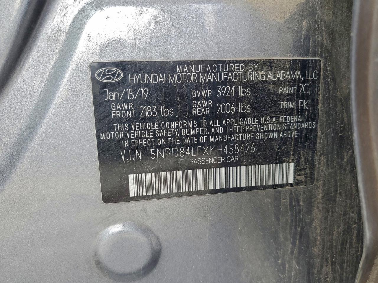 2019 HYUNDAI ELANTRA SEL photo 13