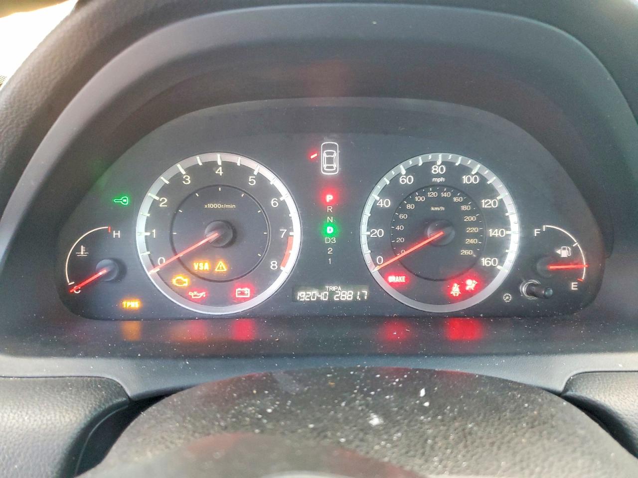 2009 HONDA ACCORD EX photo 9