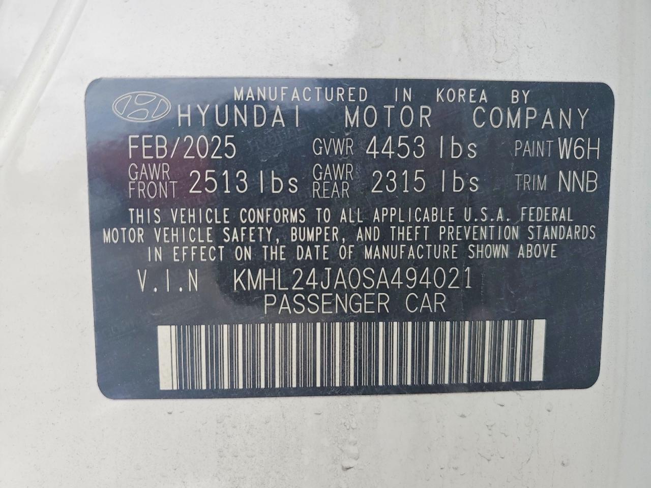 2025 HYUNDAI SONATA SE photo 23