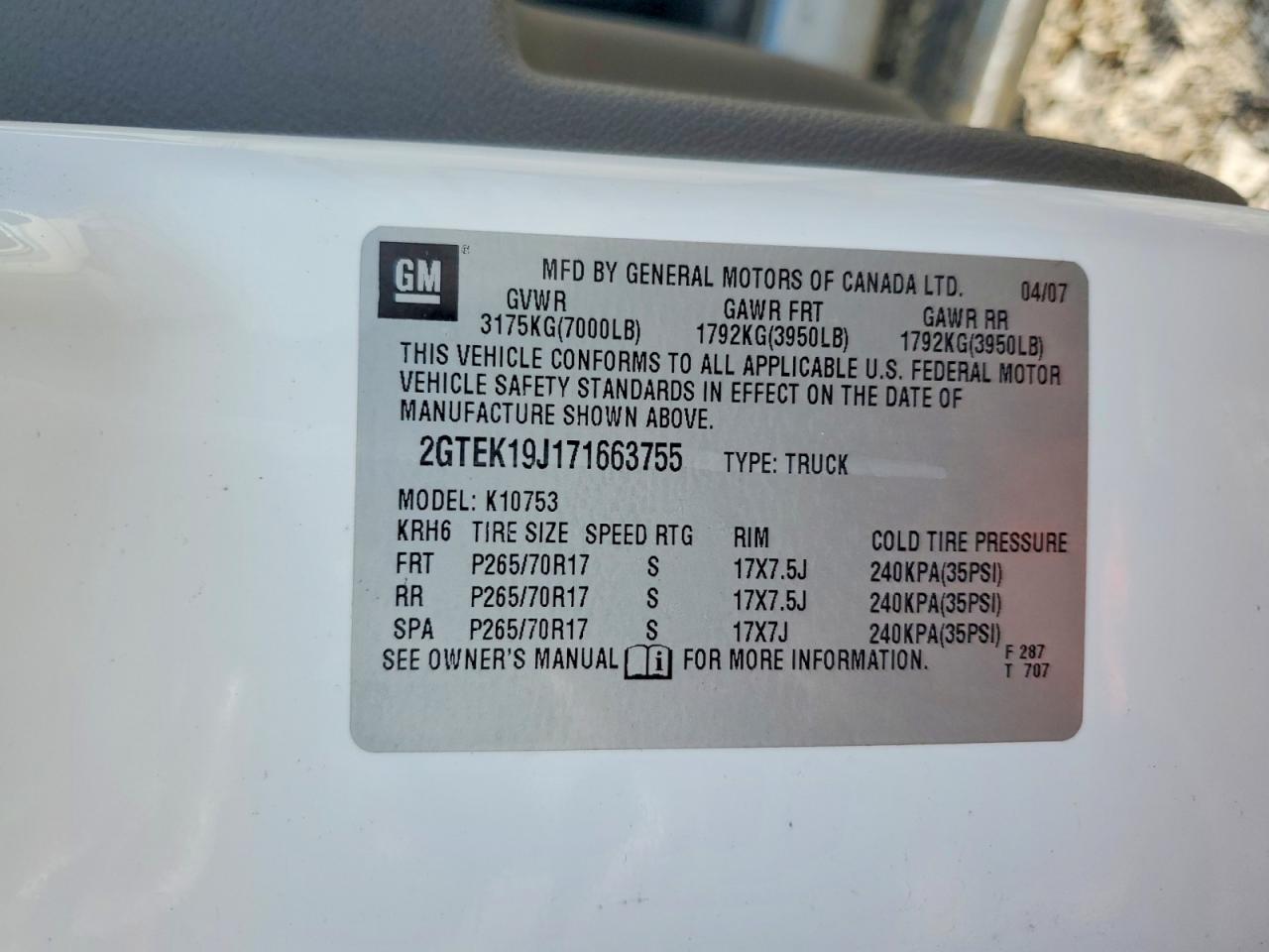 2007 GMC NEW SIERRA K1500 photo 34