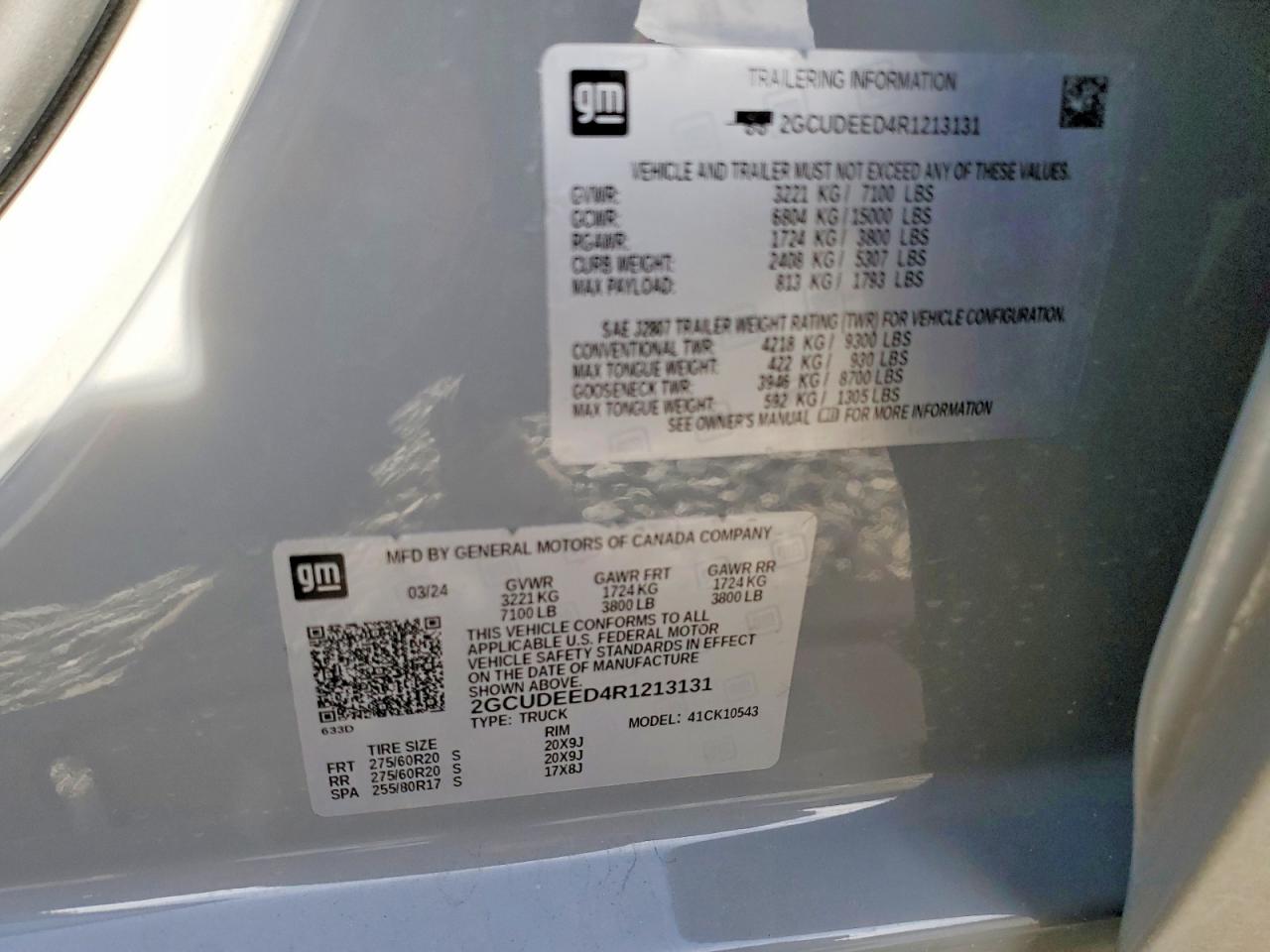 2024 CHEVROLET SILVERADO K1500 RST photo 12