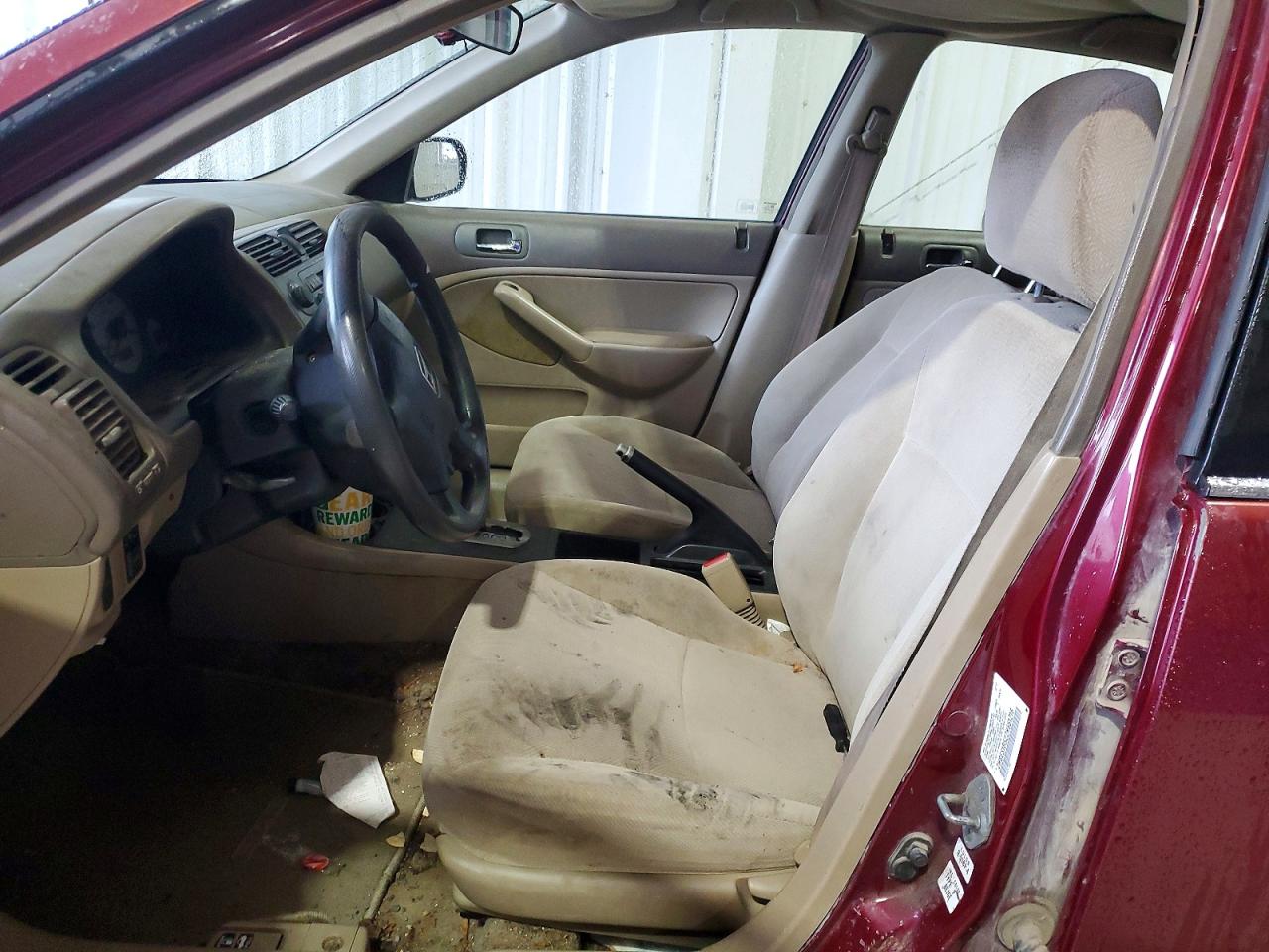 2002 HONDA CIVIC LX photo 19