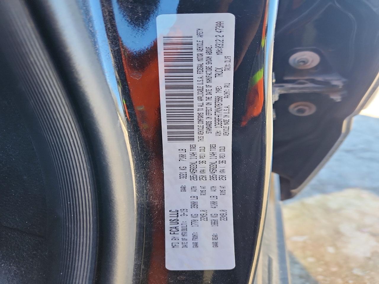 2019 RAM 1500 LIMITED photo 12