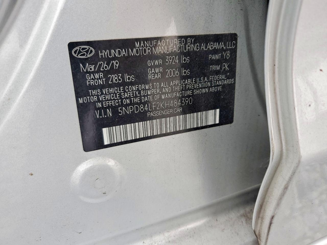 2019 HYUNDAI ELANTRA SEL photo 12