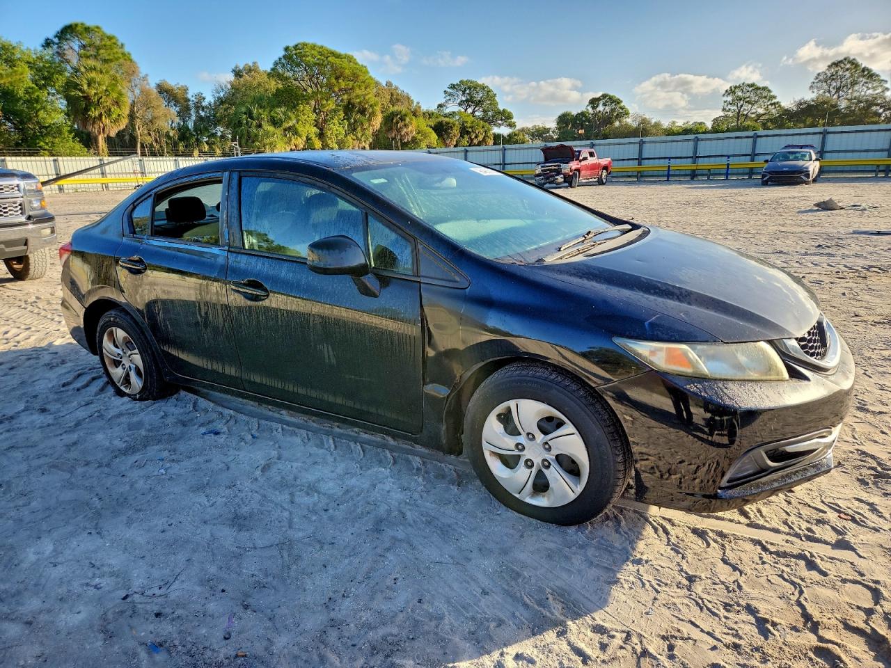 2013 HONDA CIVIC LX photo 4