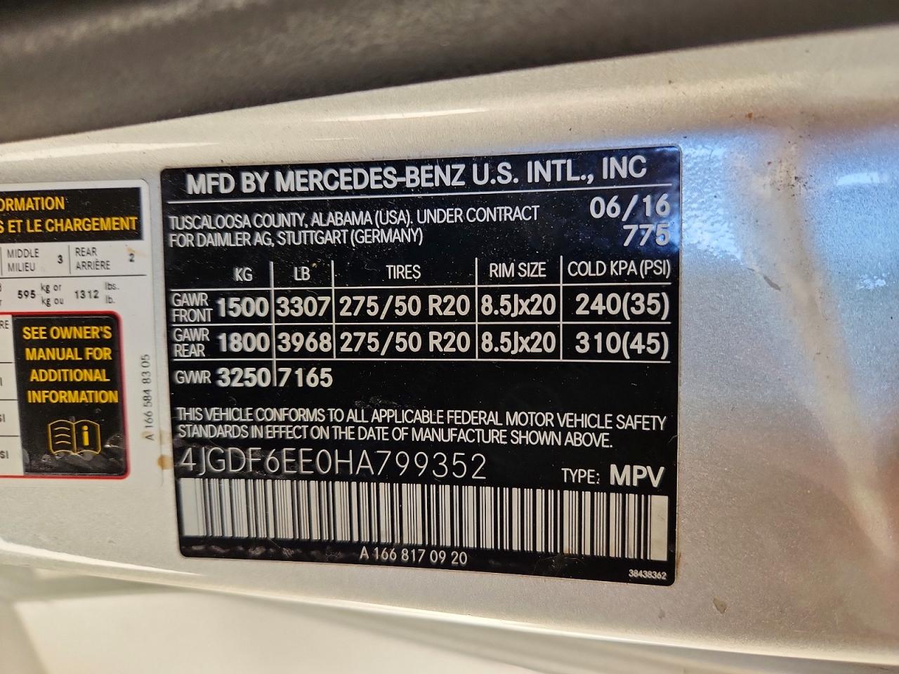 2017 MERCEDES-BENZ GLS 450 4MATIC photo 13