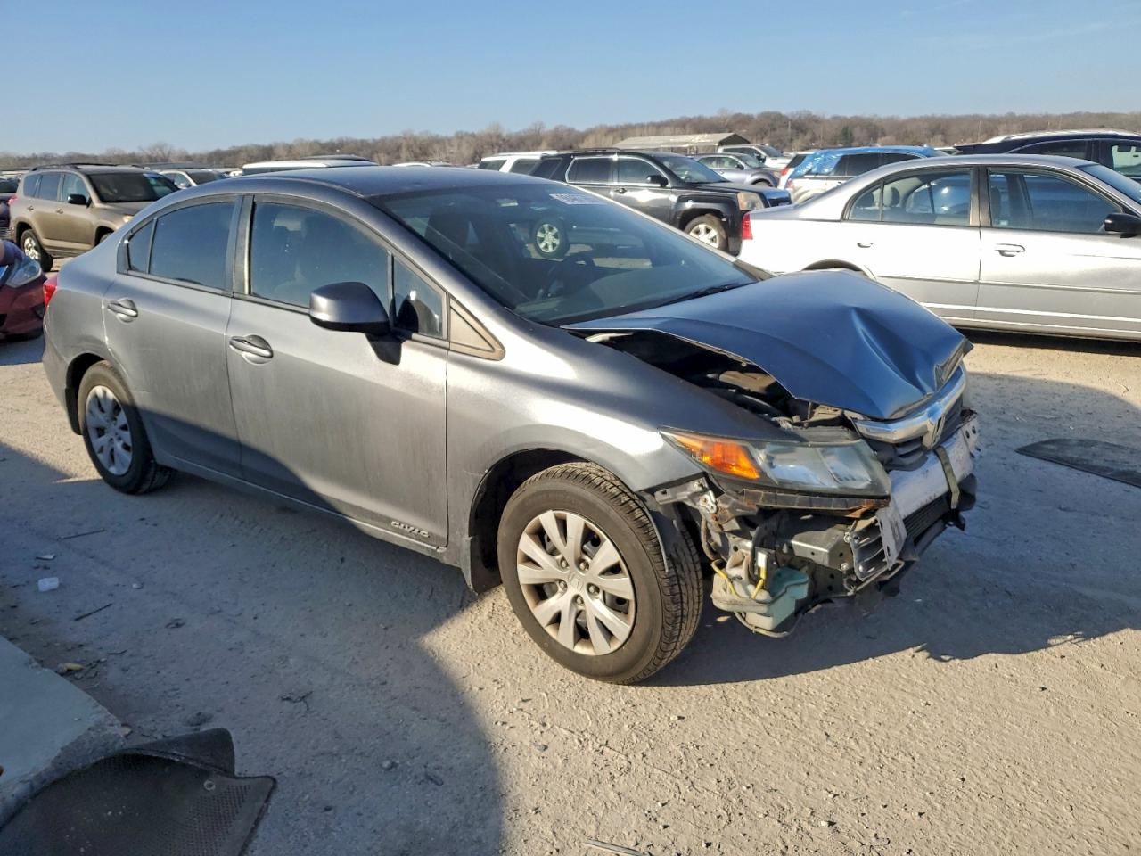 2012 HONDA CIVIC LX photo 4