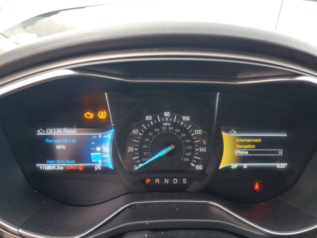 2017 FORD FUSION SE photo 9