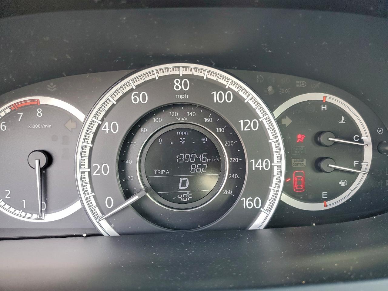 2014 HONDA ACCORD EXL photo 9