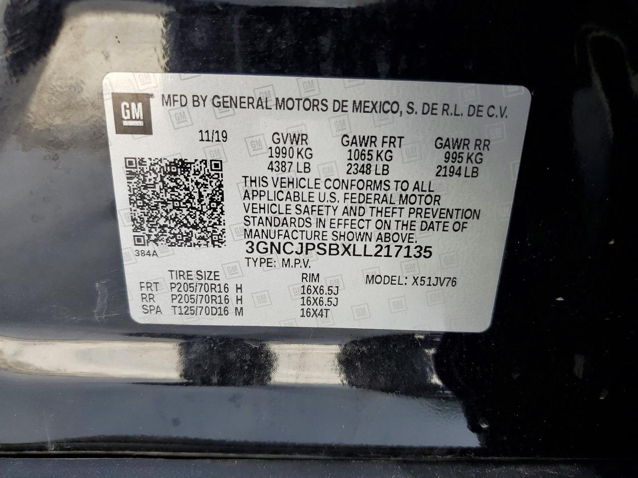 2020 CHEVROLET TRAX 1LT photo 25