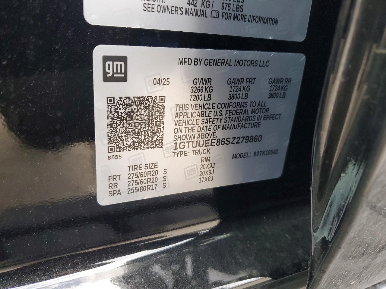 2025 GMC SIERRA K1500 AT4 photo 12