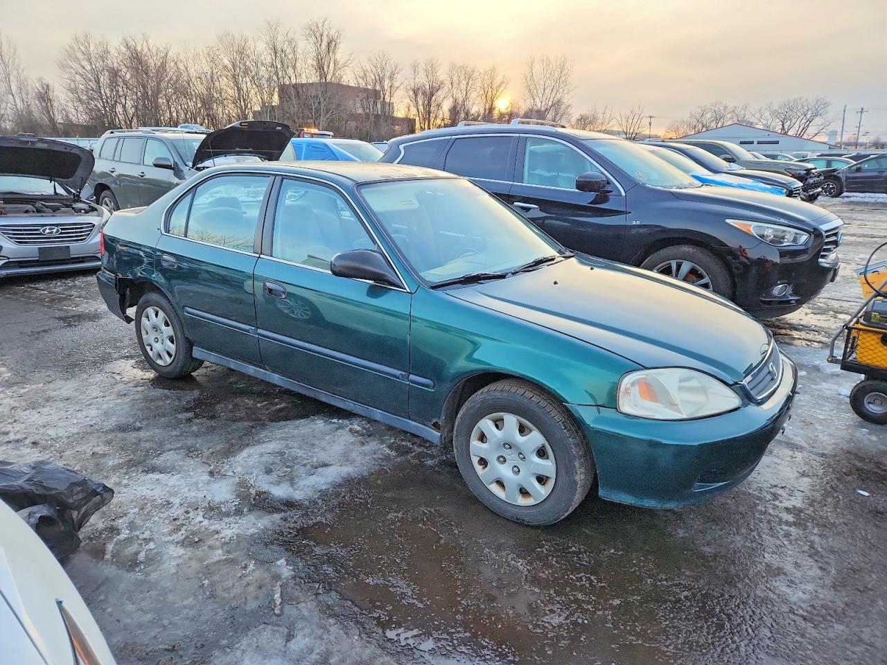 2000 HONDA CIVIC LX photo 4