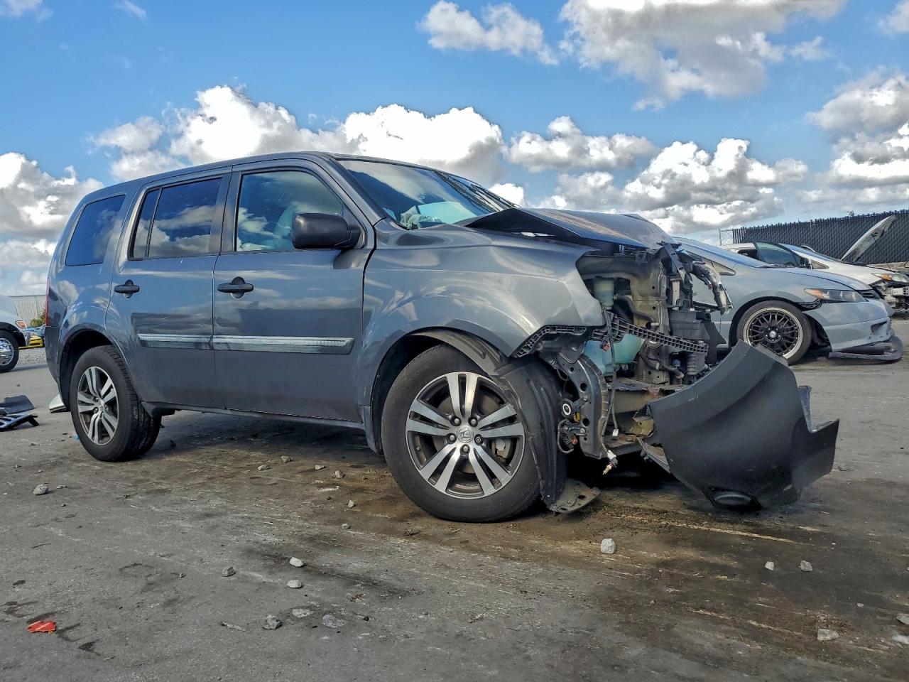 2012 HONDA PILOT LX photo 7
