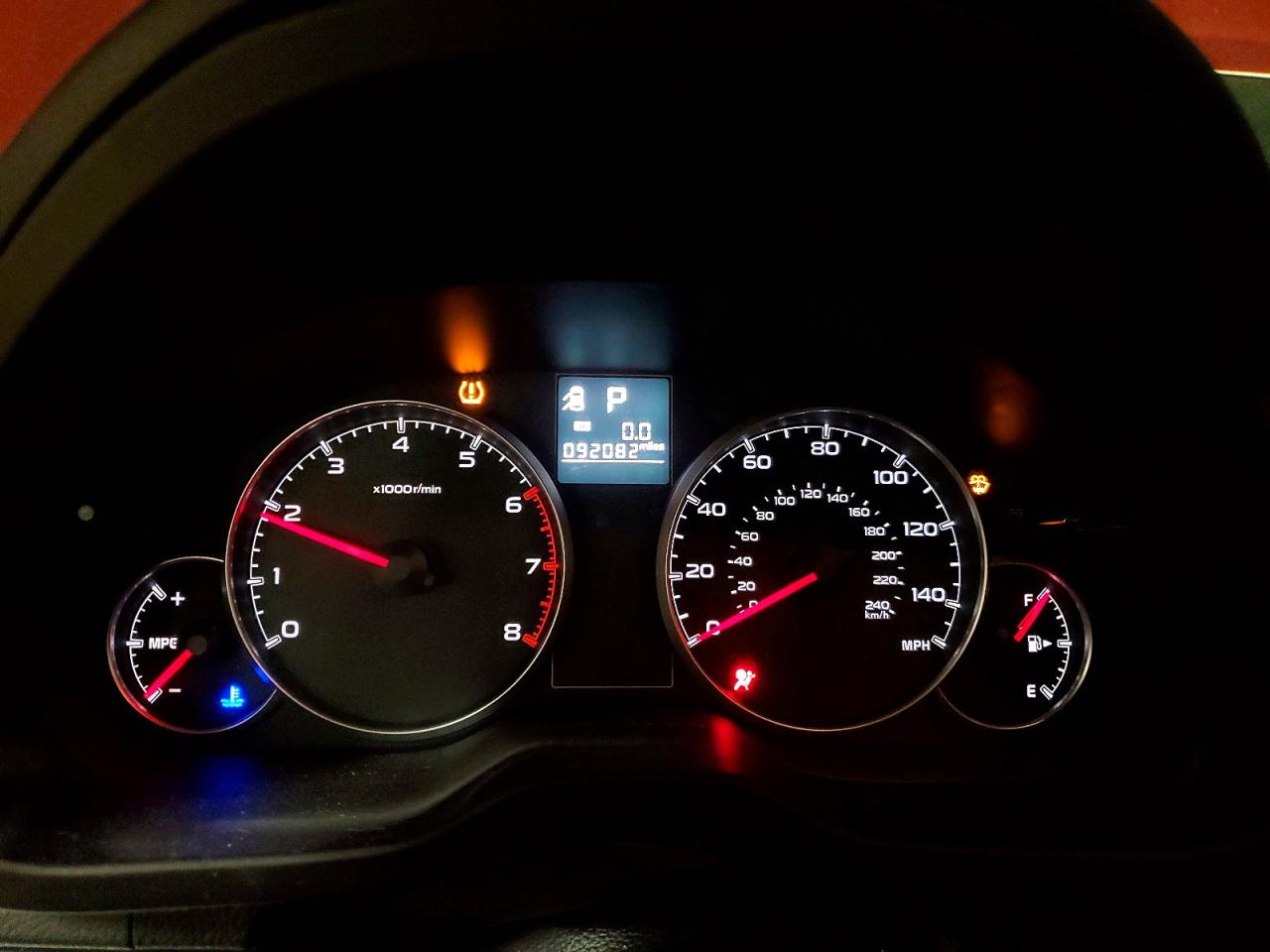 2014 SUBARU OUTBACK 2.5I photo 9