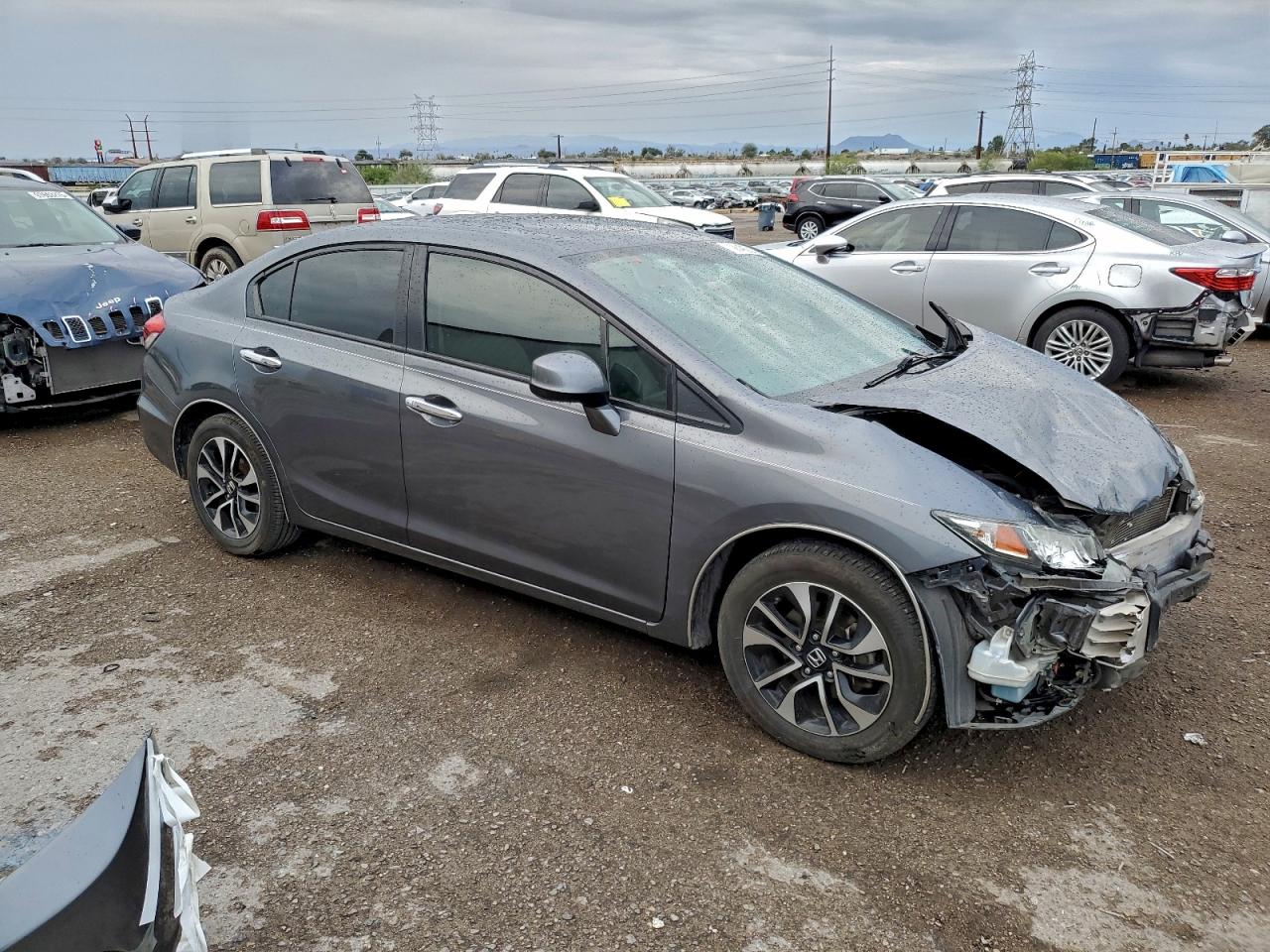 2013 HONDA CIVIC EXL photo 4