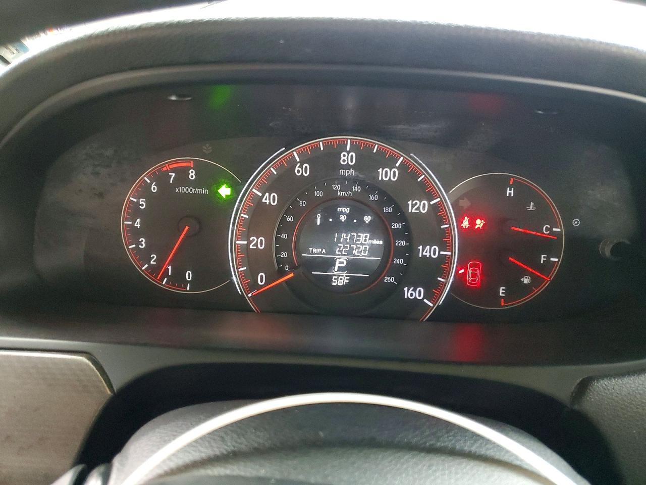 2017 HONDA ACCORD EXL photo 9