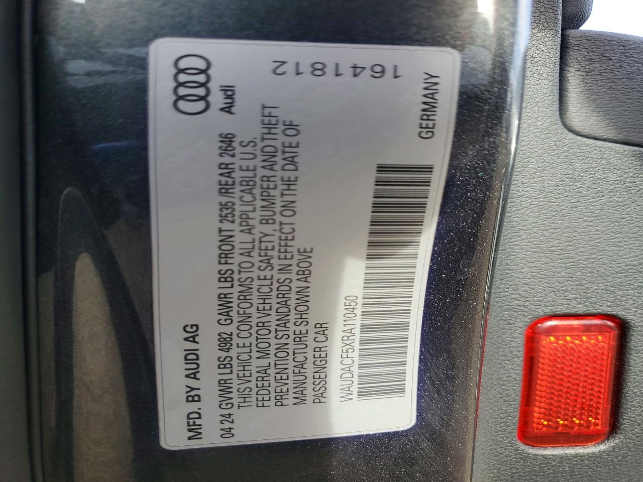 2024 AUDI A5 PREMIUM 45 photo 34