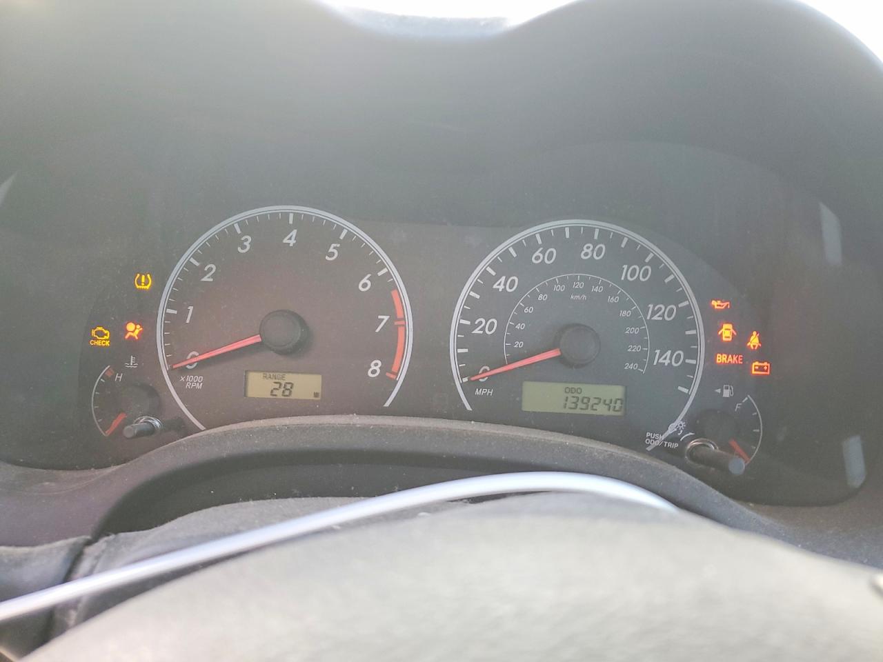 2009 TOYOTA COROLLA BASE photo 9