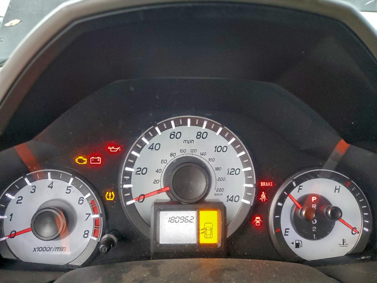 2012 HONDA PILOT LX photo 9
