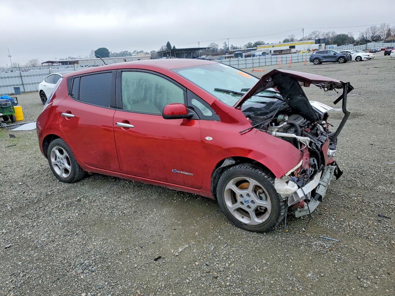 2012 NISSAN LEAF SV photo 4