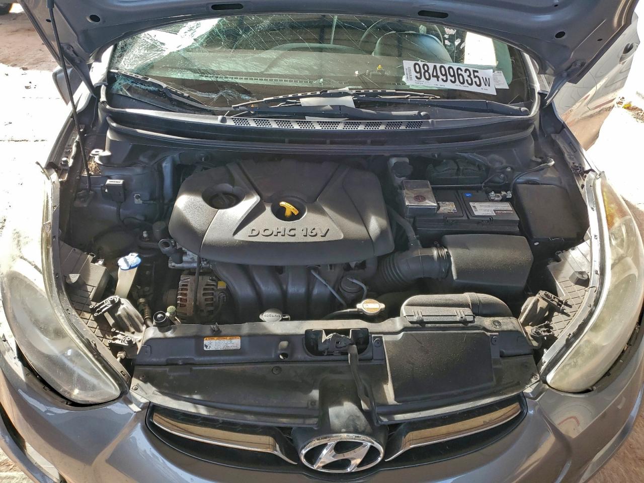 2012 HYUNDAI ELANTRA GLS photo 11