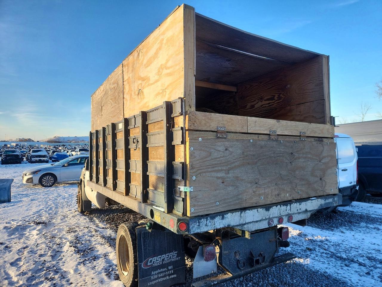 2008 FORD F550 SUPER DUTY FLATBED TRUCK photo 2