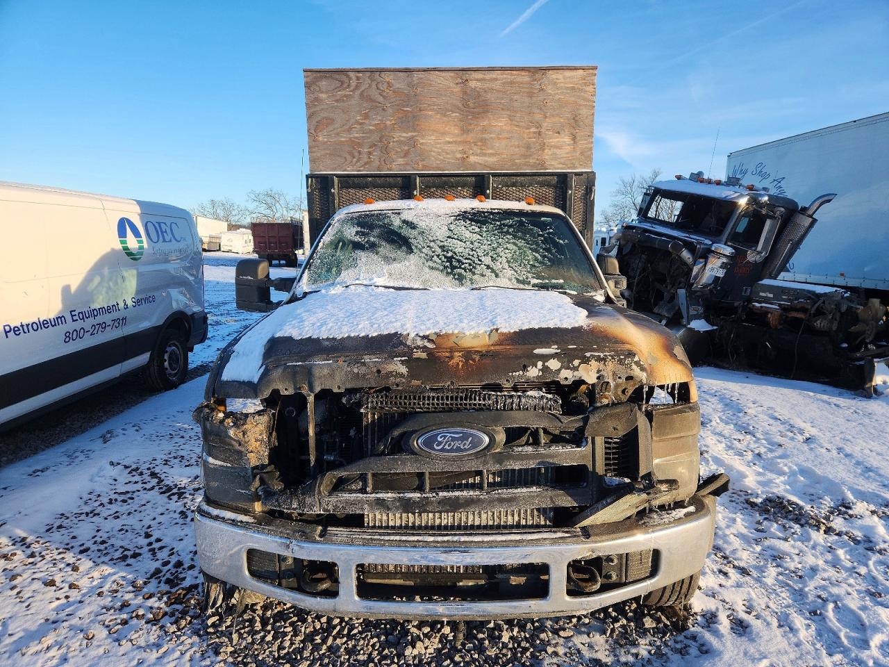 2008 FORD F550 SUPER DUTY FLATBED TRUCK photo 5