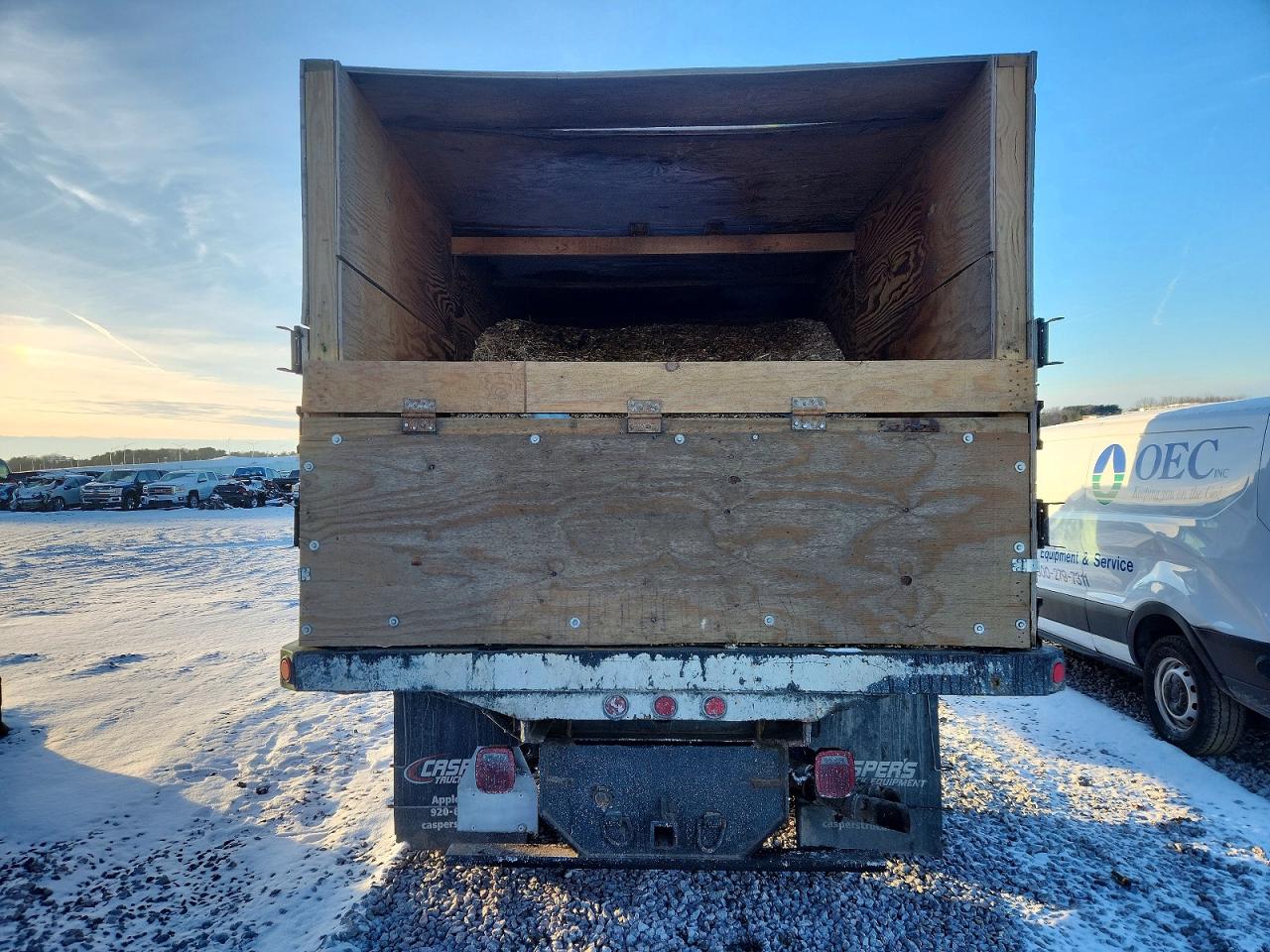 2008 FORD F550 SUPER DUTY FLATBED TRUCK photo 6